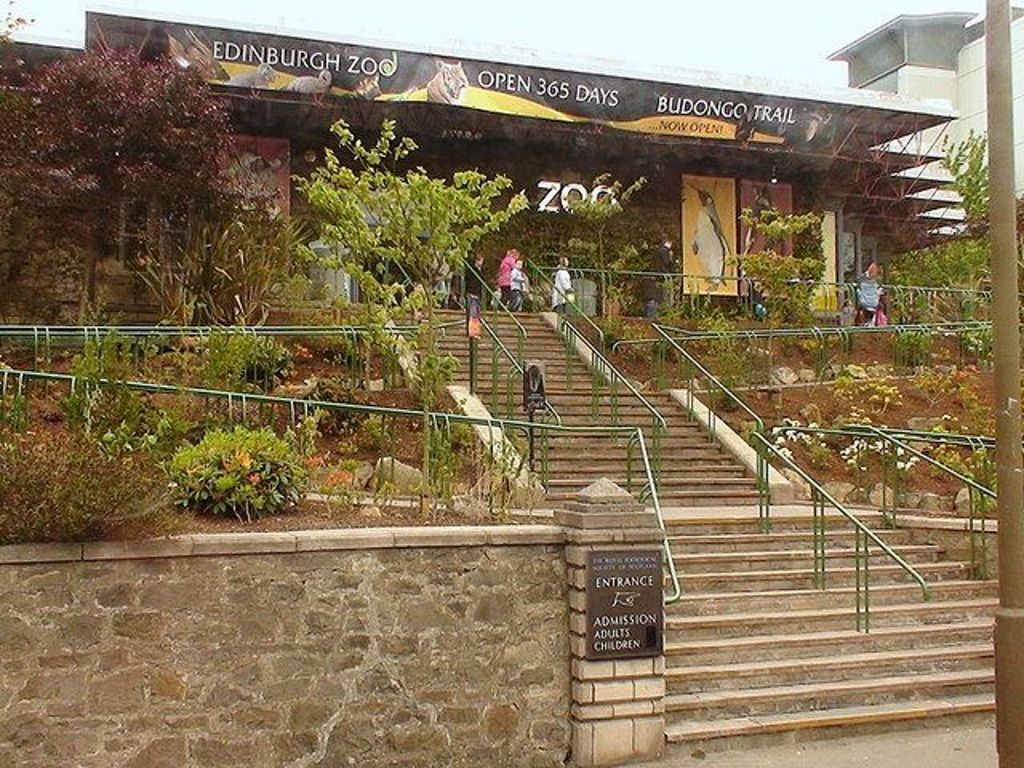 Местоположение Эдинбургского зоопарка отличается удобством.