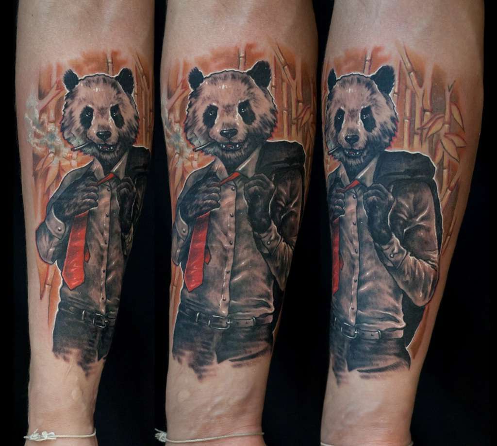 Татуировки с пандой